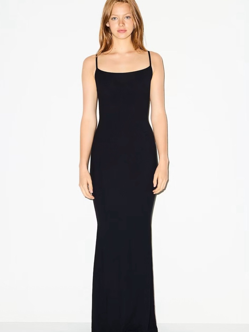Skims Spaghetti-Strap Maxi Dress